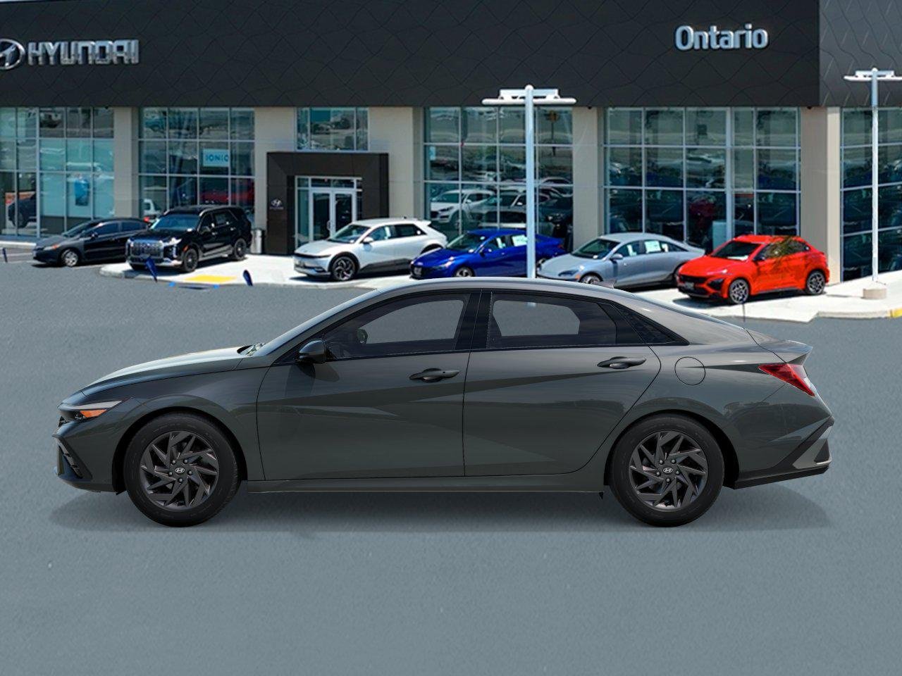 New 2026 Gray Hyundai Blue image 3