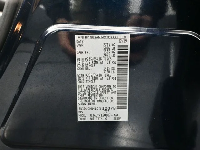 Used 2020 Blue INFINITI LUXE image 55
