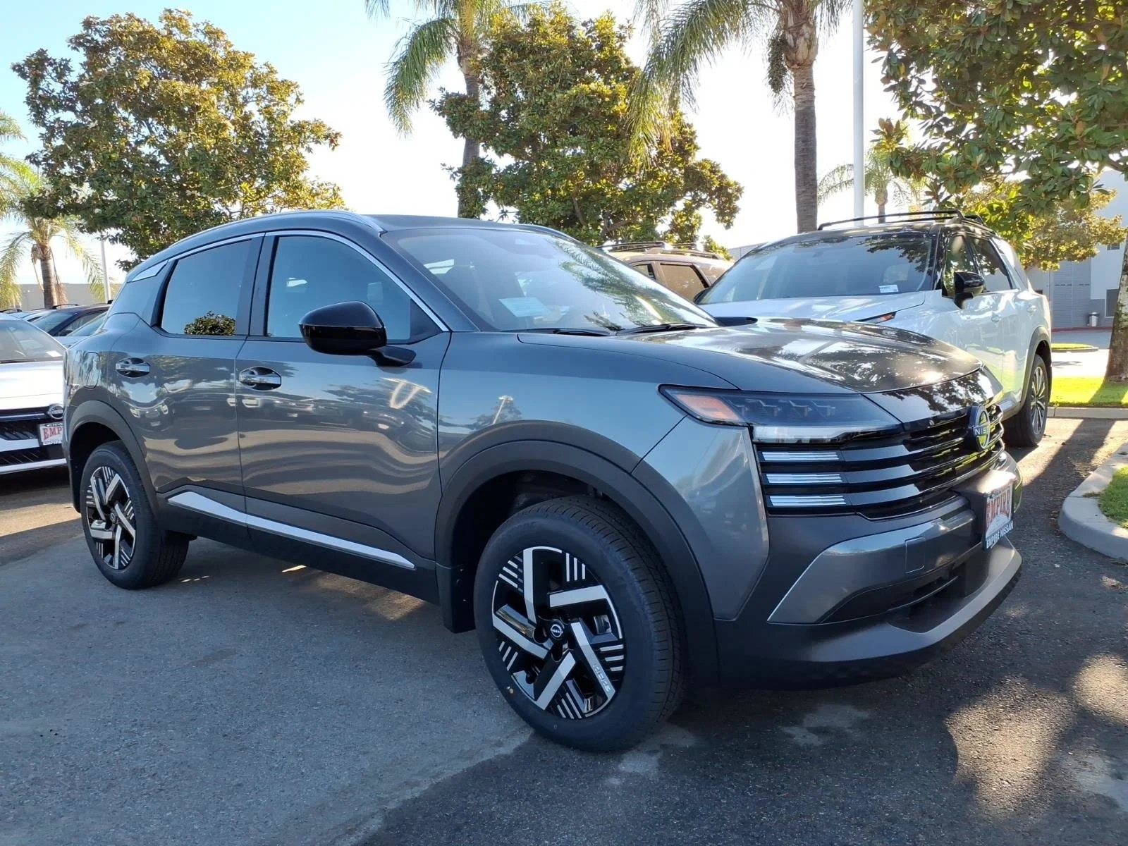 New 2026 Gun Metallic Nissan SV image 8