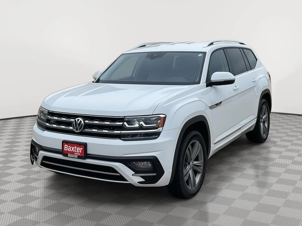 Used 2019 Pure White Volkswagen 3.6L V6 SE w/Technology R-Line image 7