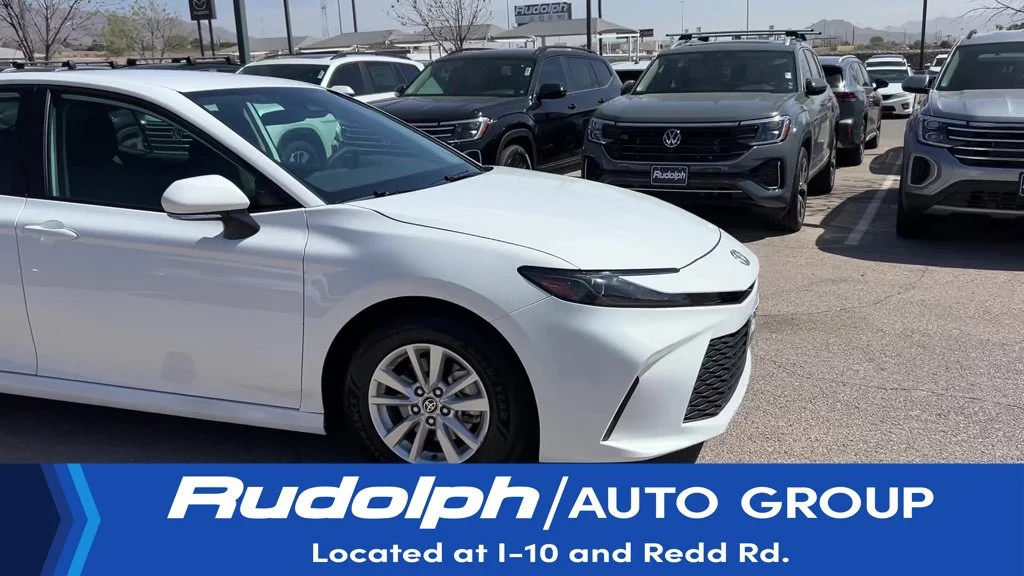 Used 2025 White Toyota LE image 6