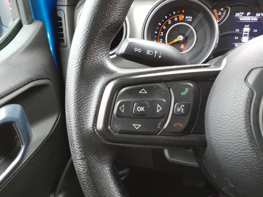Used 2021 Hydro Blue Pearlcoat Jeep Willys Sport image 17