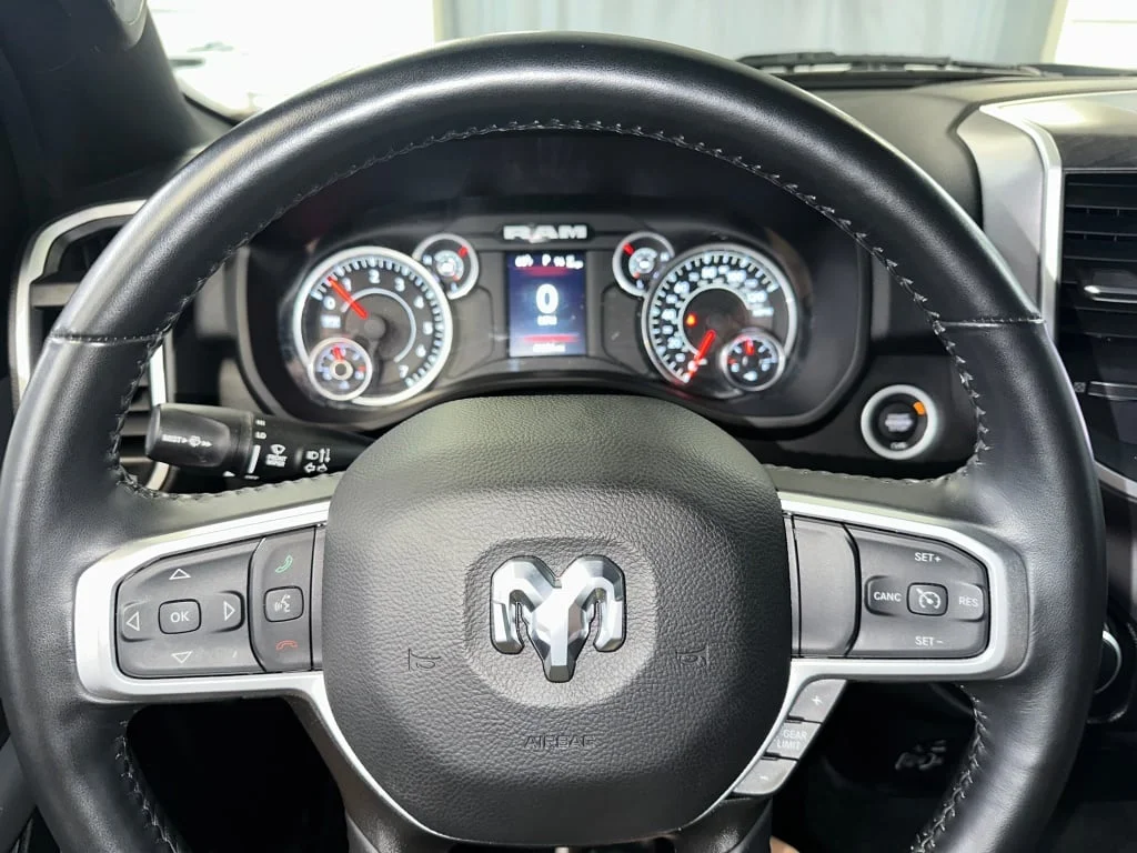Used 2023 Bright White Clearcoat Ram Big Horn image 8