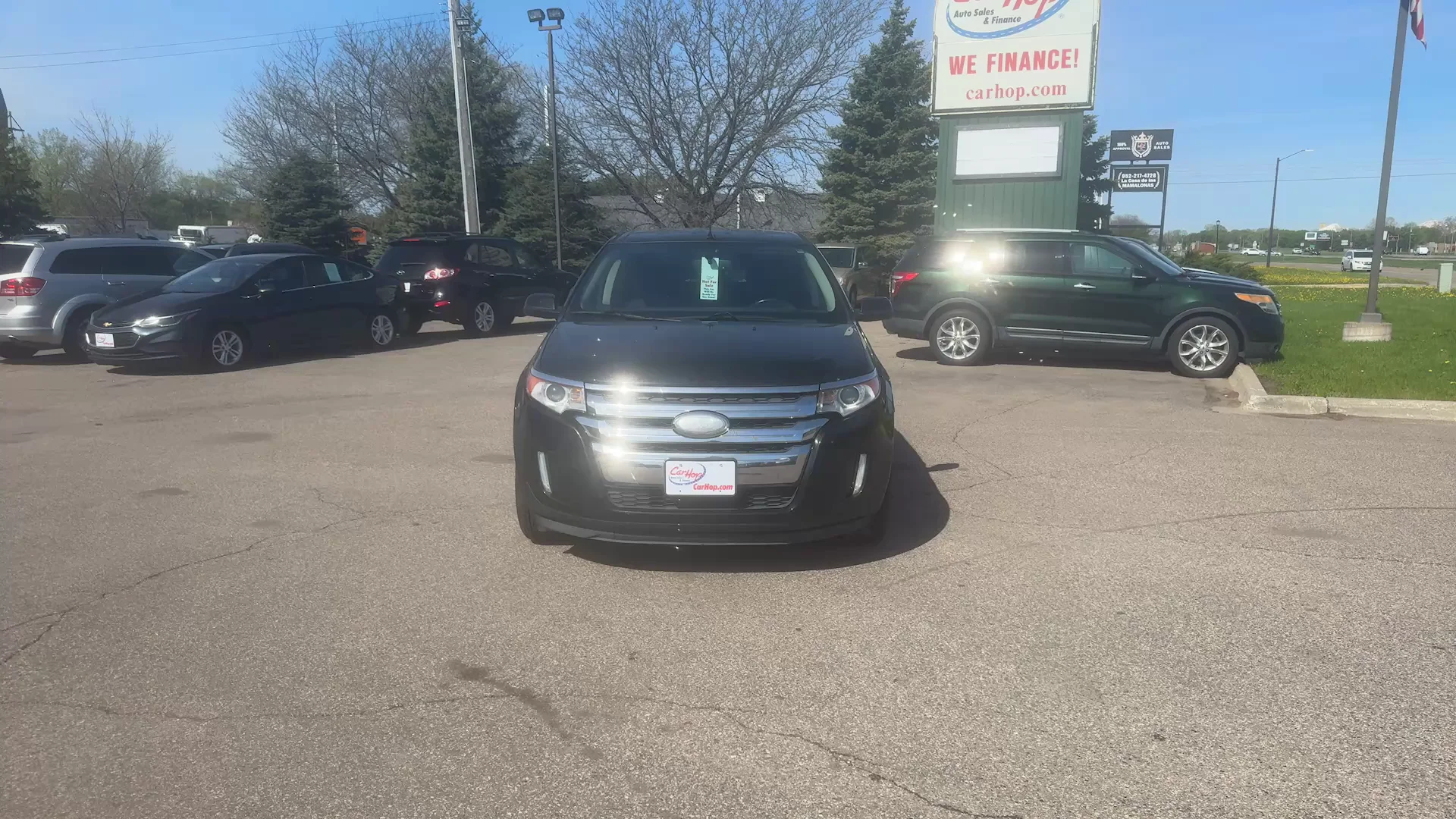 Used 2013 Black Ford SEL FWD image 2