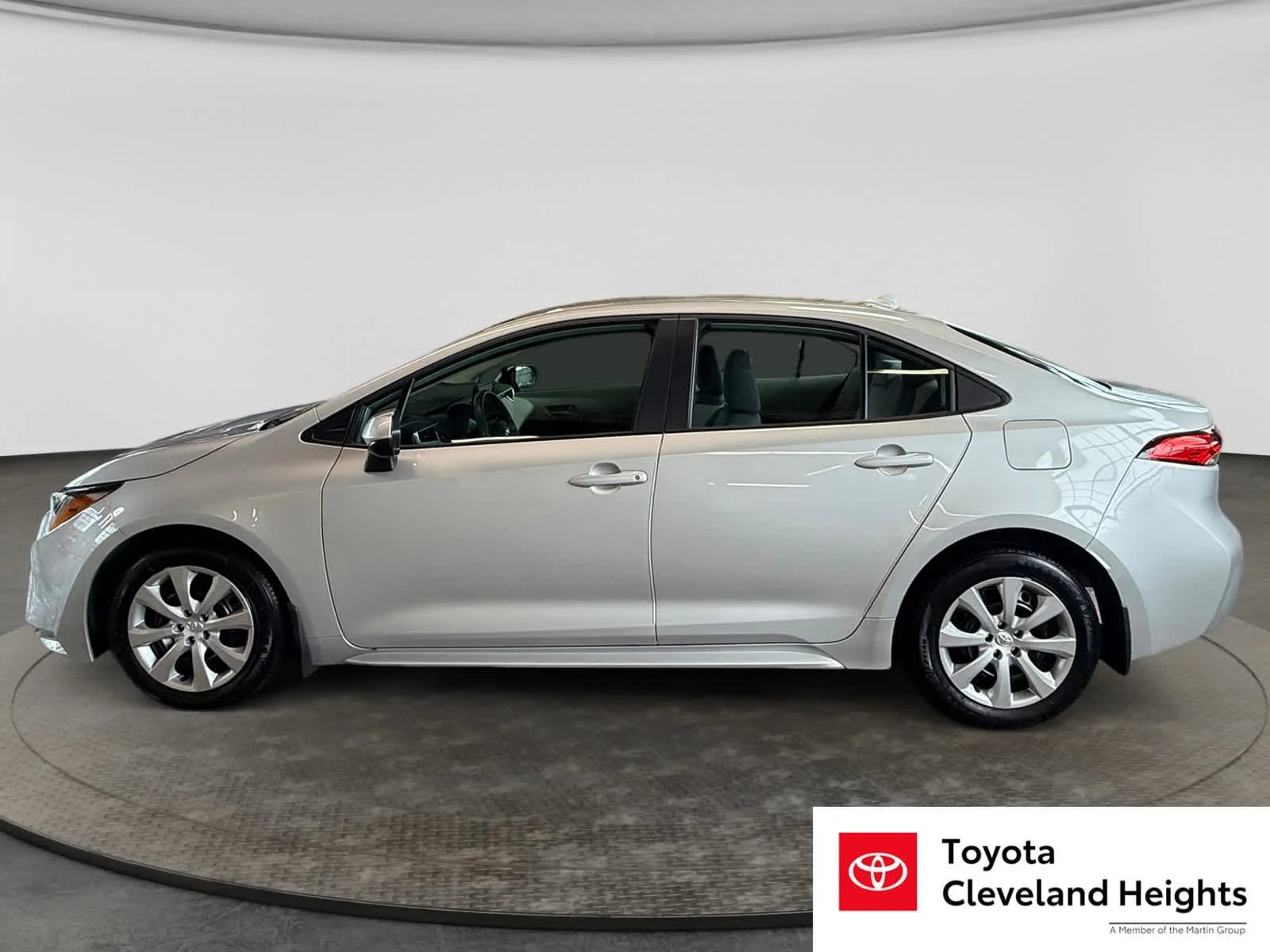 Used 2024 Classic Silver Metallic Toyota LE image 8
