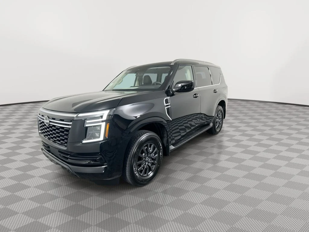 New 2025 Super Black Nissan SV image 4