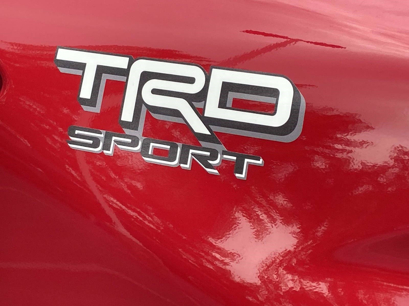 Used 2025 Supersonic Red Toyota TRD Sport image 8