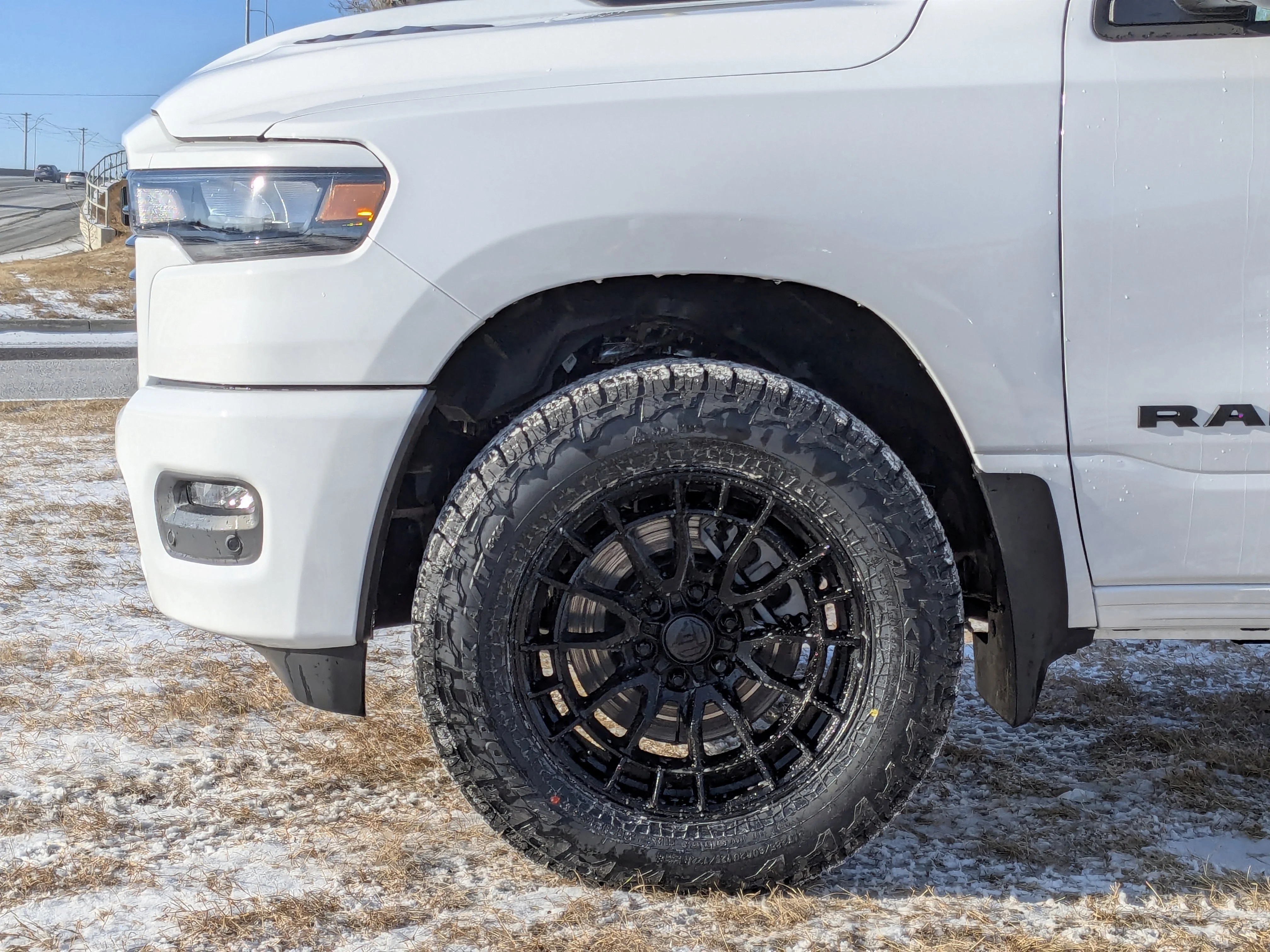 New 2026 White RAM Sport - FUEL RIMS - A/T TIRES - LIFTED & TONS MORE! image 9