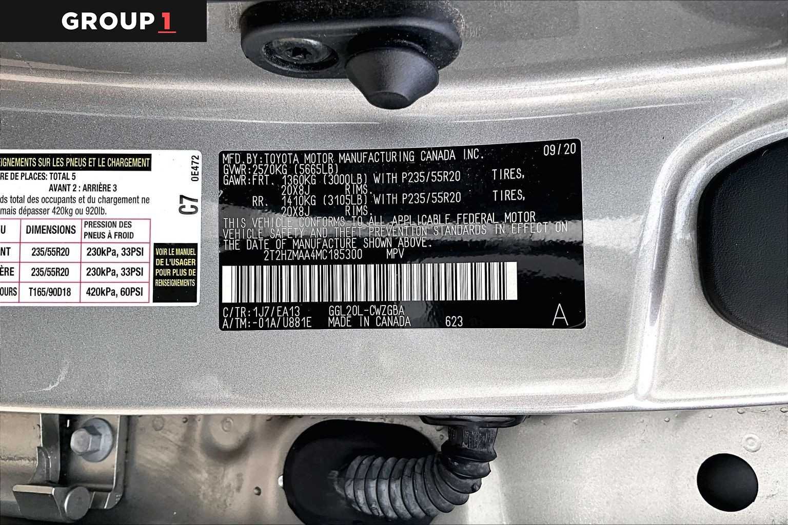 Used 2021 Atomic Silver Lexus  image 34