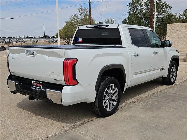 Used 2025 Wind Chill Pearl Toyota 1794 Edition (A10) 4x4 CrewMax 5.5 ft. box 145.7 i image 3