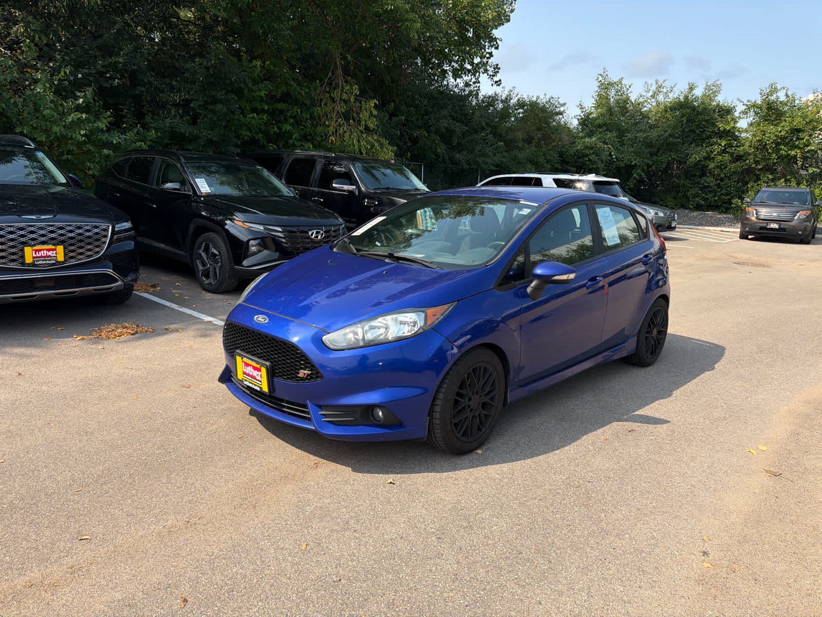 Used 2015 Performance Blue Ford ST image 4