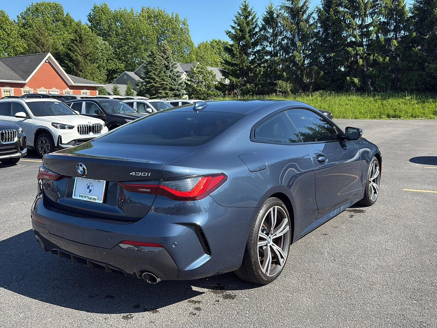 Used 2021 Arctic Race Blue Metallic BMW 430i xDrive image 3
