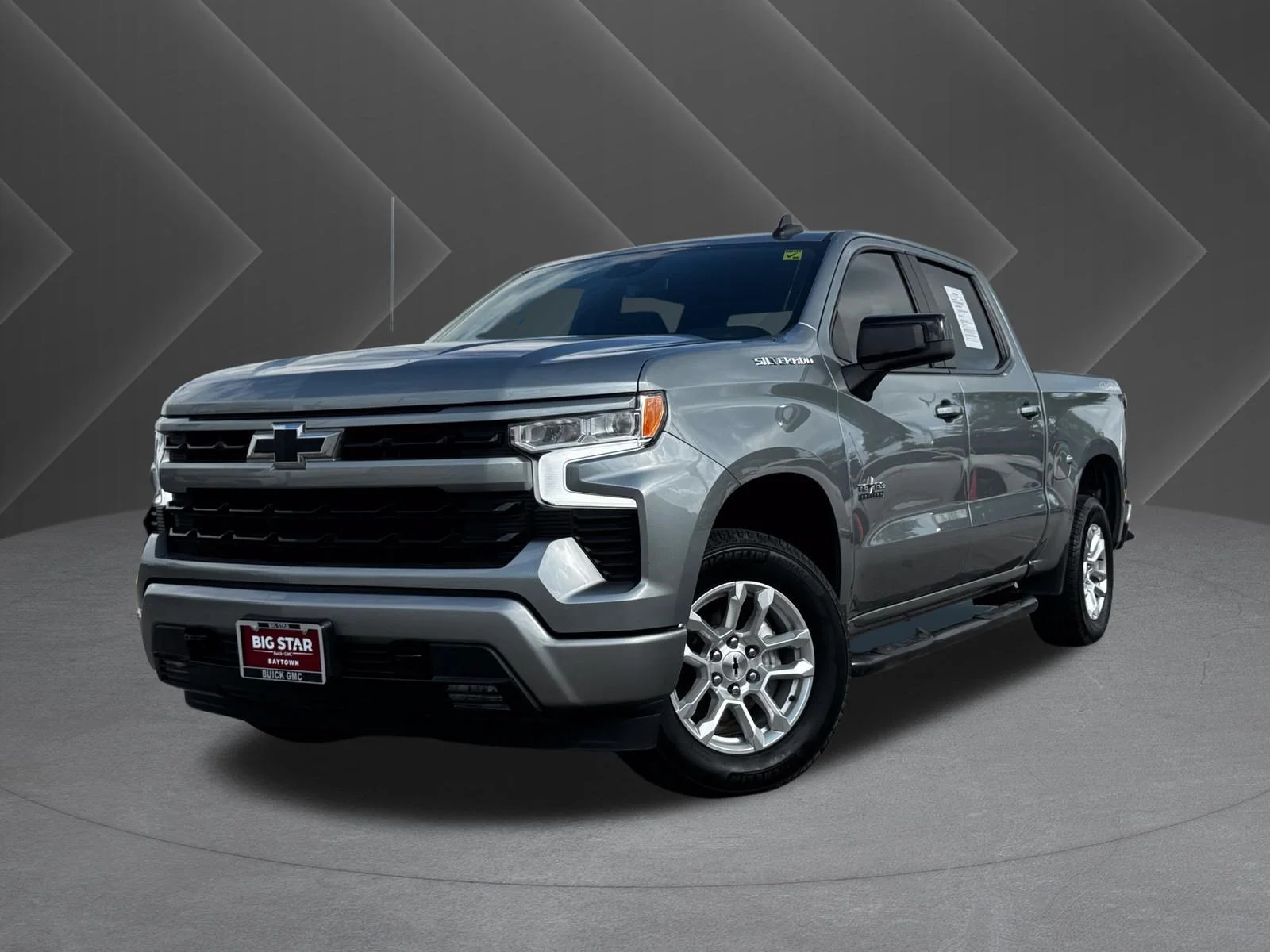 Used 2023 Sterling Gray Metallic Chevrolet RST image 2