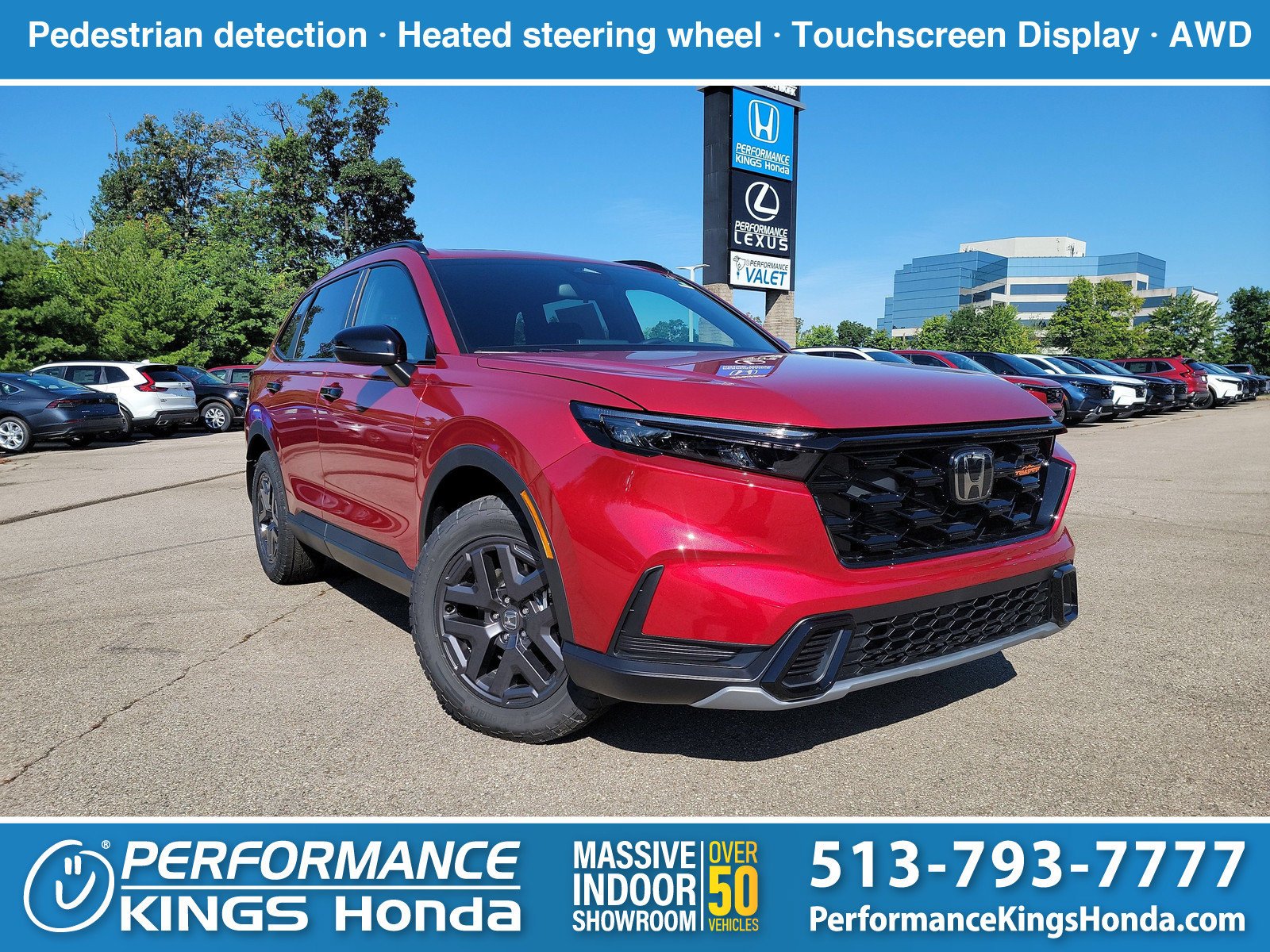 New 2026 Radiant Red Metallic Honda TrailSport image 1
