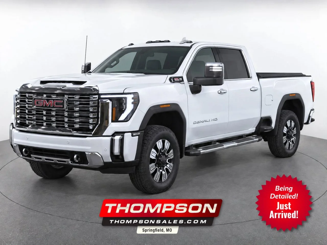 Certified Used 2024 White Frost Tricoat GMC Denali image 1