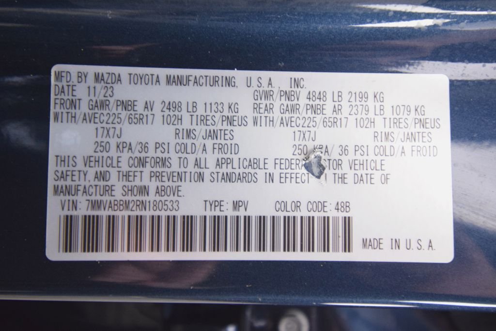 Used 2024 Ingot Blue Metallic Mazda 2.5 S Preferred Package AWD image 26
