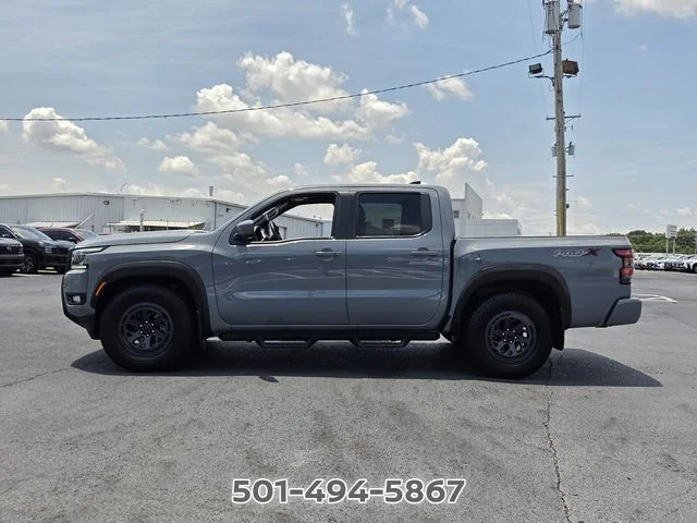 Used 2025 Nissan Frontier PRO-X with VIN 1N6ED1EJ4SN636554 for sale in Little Rock