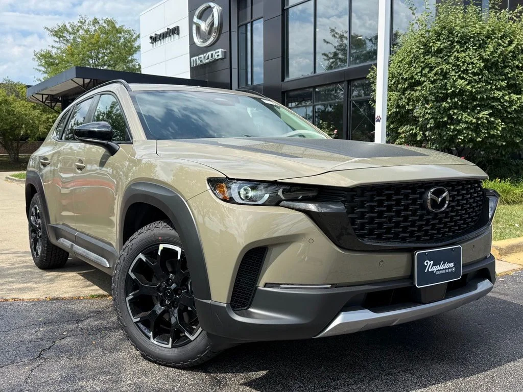 New 2026 Zircon Sand Metallic Mazda 2.5 Turbo Meridian Edition AWD image 1