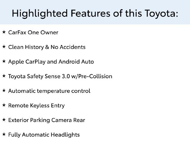 Used 2024 White Toyota LE image 2