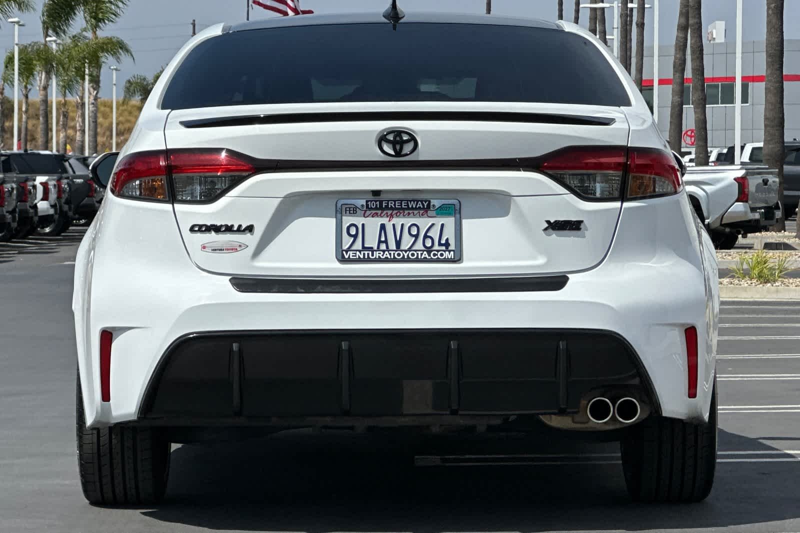 Certified Used 2024 Ice Cap/Midnight Black Metallic Toyota XSE image 5