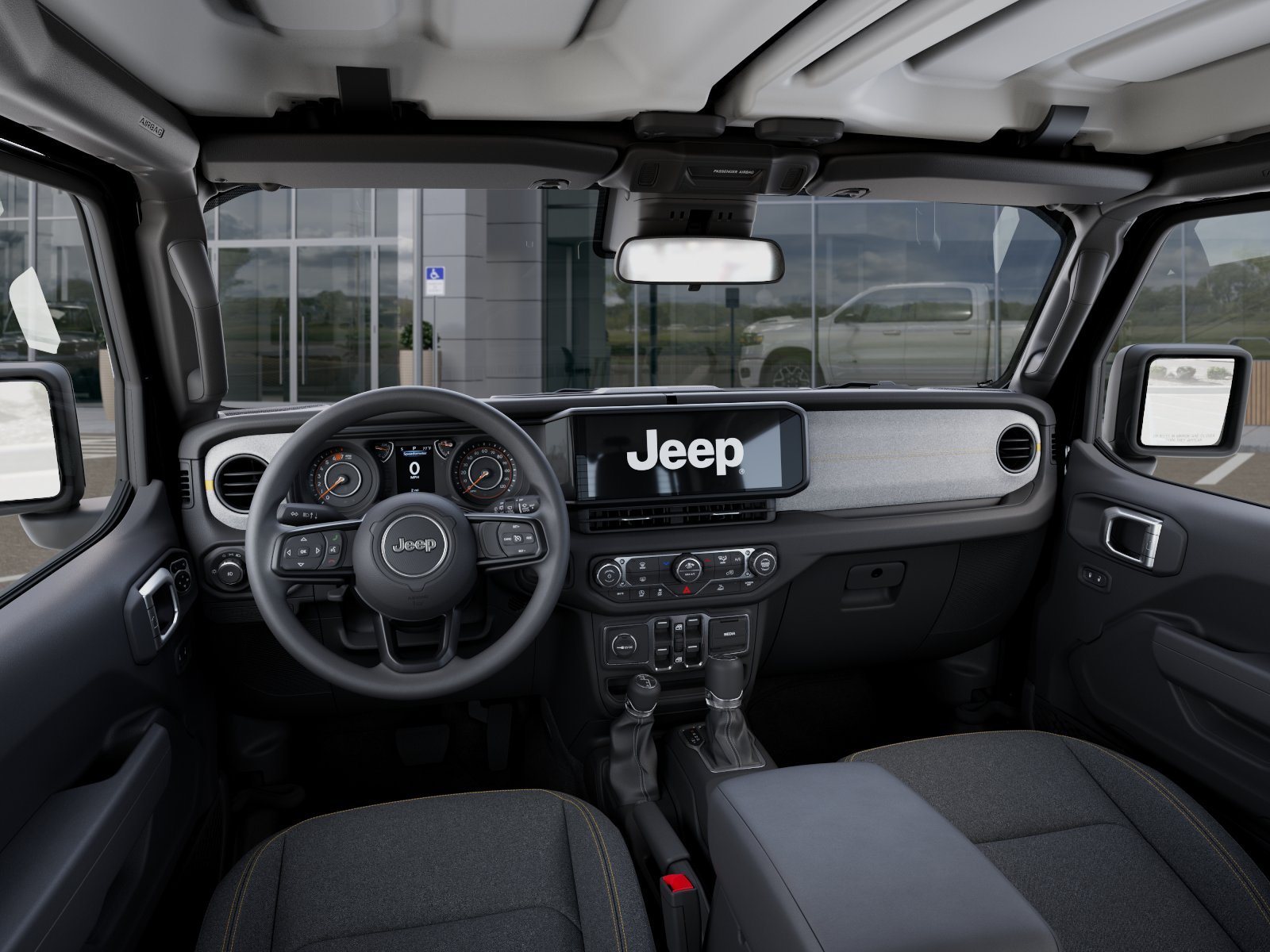 New 2026 Black Clearcoat Jeep Sport 4-Door image 40