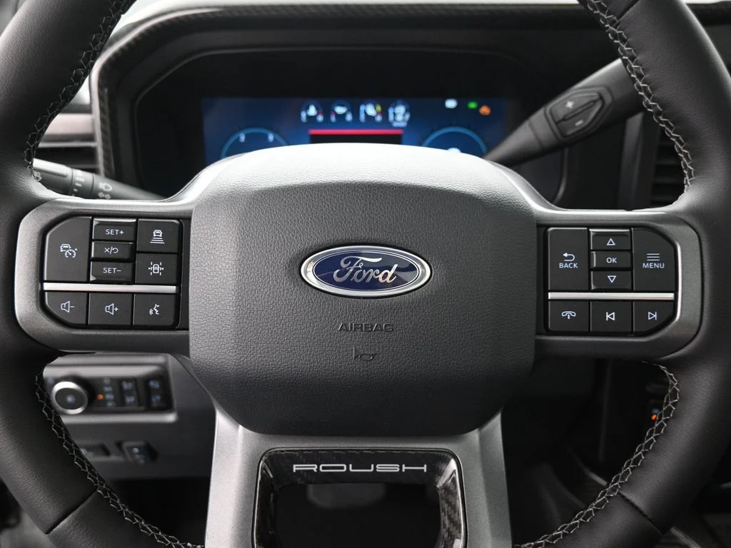 New 2026 Star White Metallic Tri-Coat Ford Lariat image 12