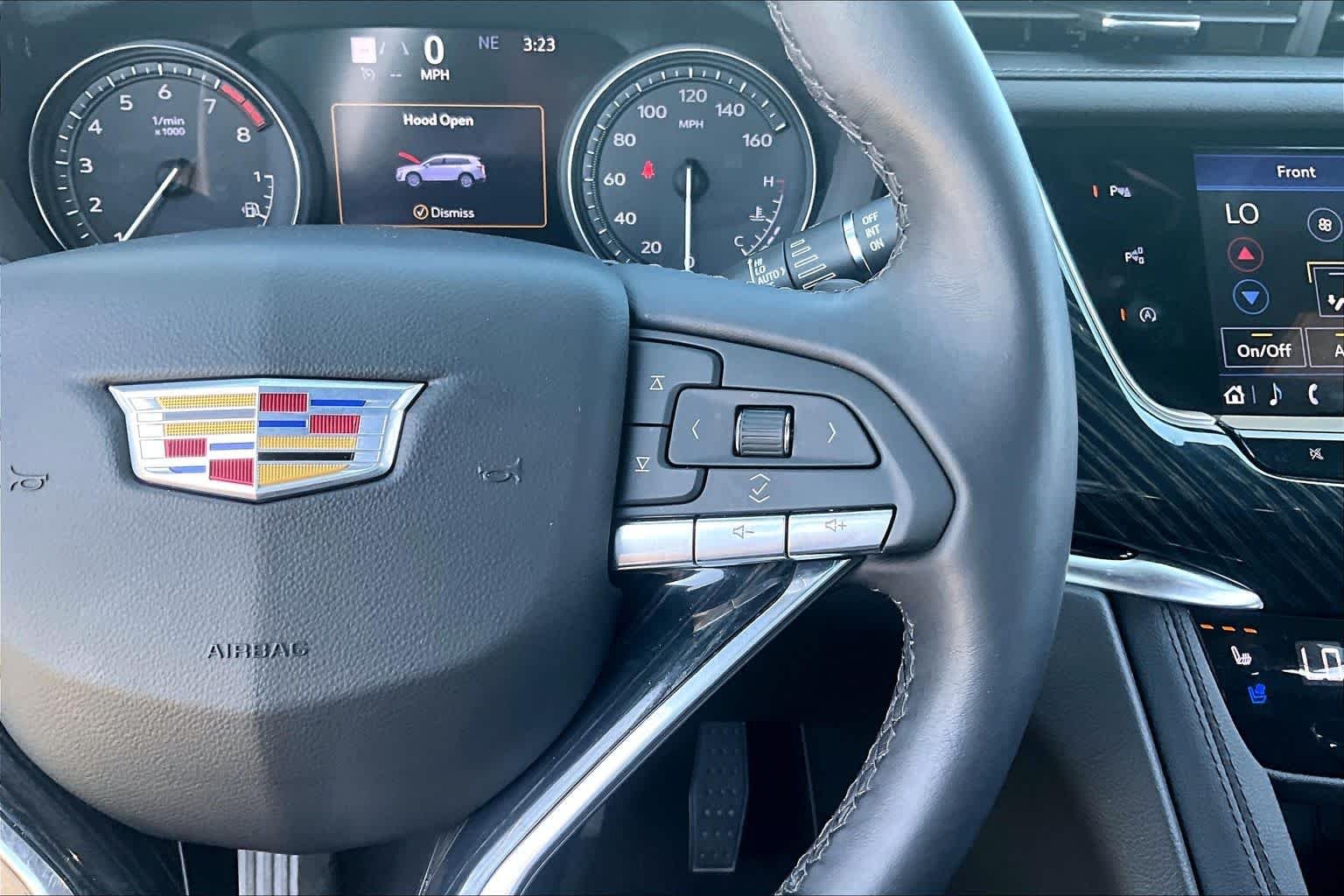 Used 2024 Stellar Black Metallic Cadillac FWD Premium Luxury image 21