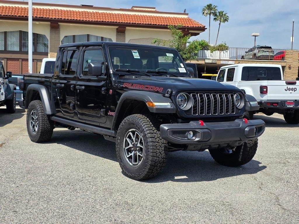 New 2026 Black Clear-Coat Exterior Paint Jeep Rubicon 4x4 image 1