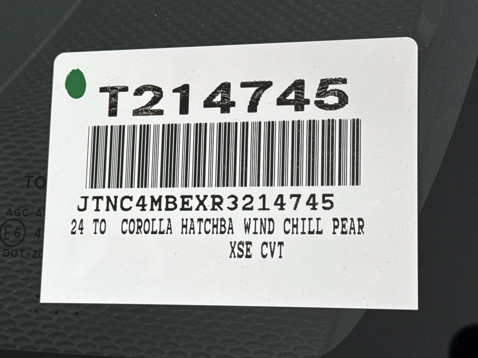 Used 2024 Wind Chill Pearl Toyota XSE image 45