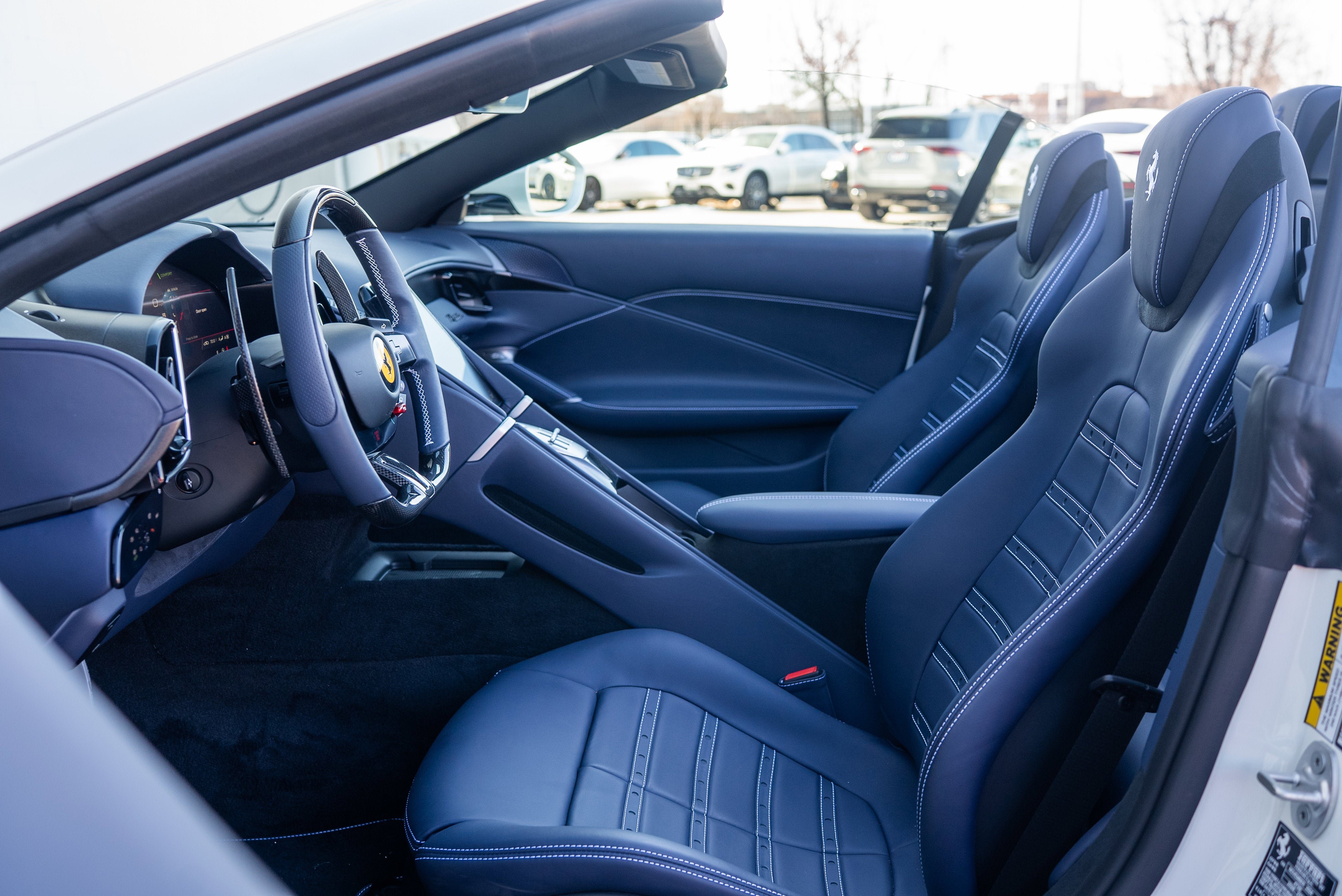 Certified Used 2025 Bianco Italia Ferrari Convertible image 26
