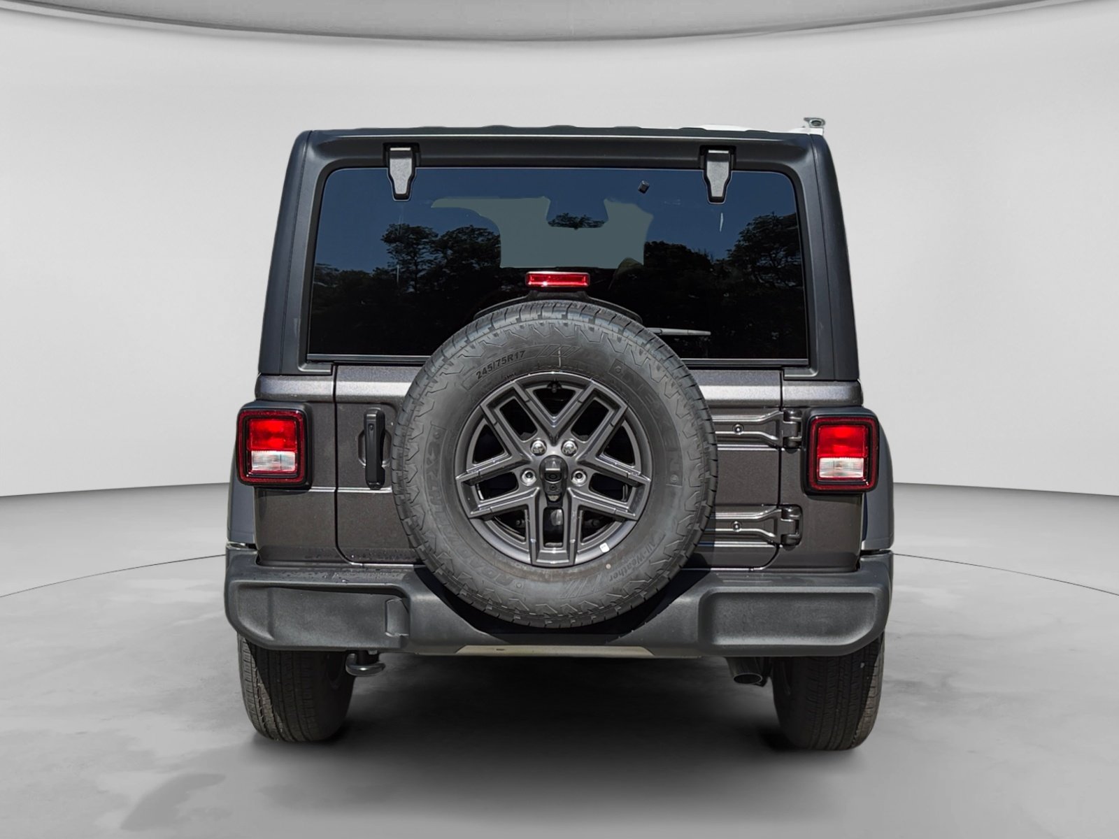 New 2026 Granite Crystal Metallic Clear-Coat Exterior Paint Jeep Sport S 4 Door 4x4 image 4
