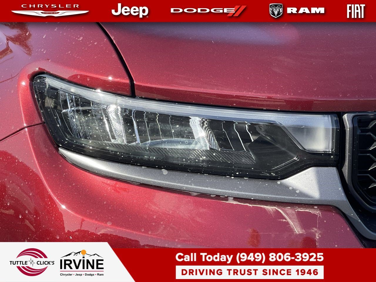 New 2026 Velvet Red Pearlcoat Jeep Laredo Altitude image 7