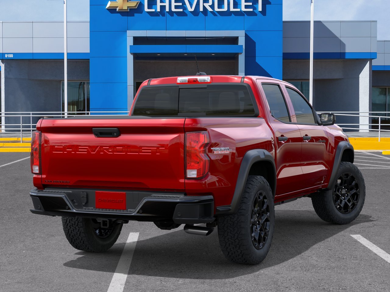 New 2026 Radiant Red Tintcoat Chevrolet Trail Boss image 4