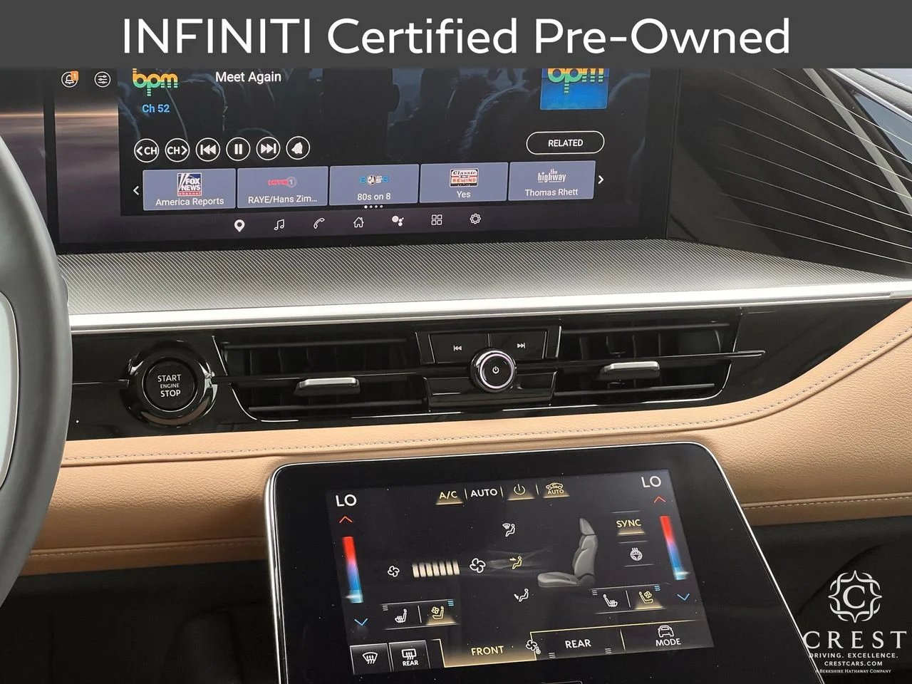 Certified Used 2026 Black Obsidian INFINITI LUXE image 18