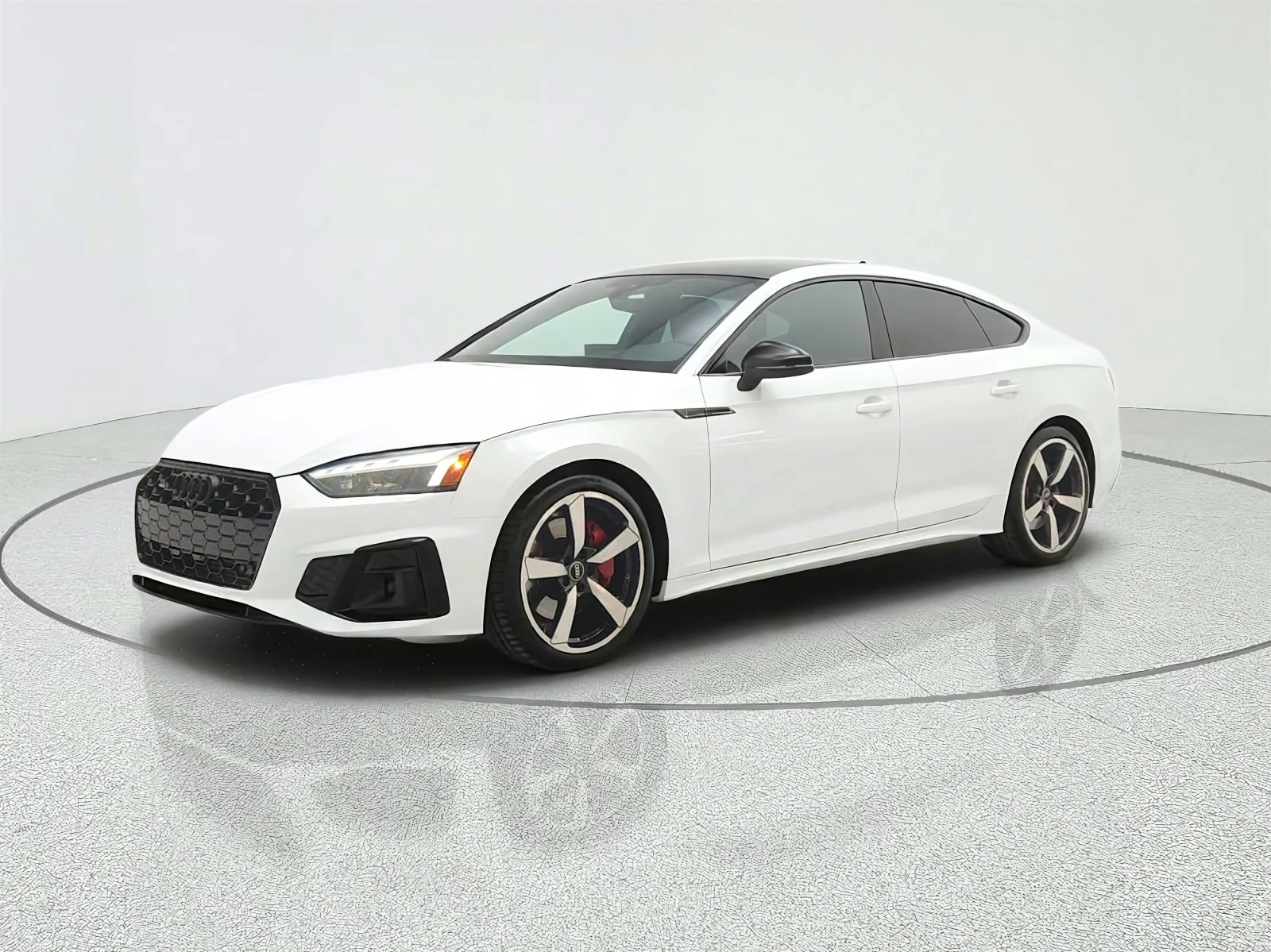 Used 2022 Ibis White Audi S line Premium Plus 45 TFSI quattro image 1