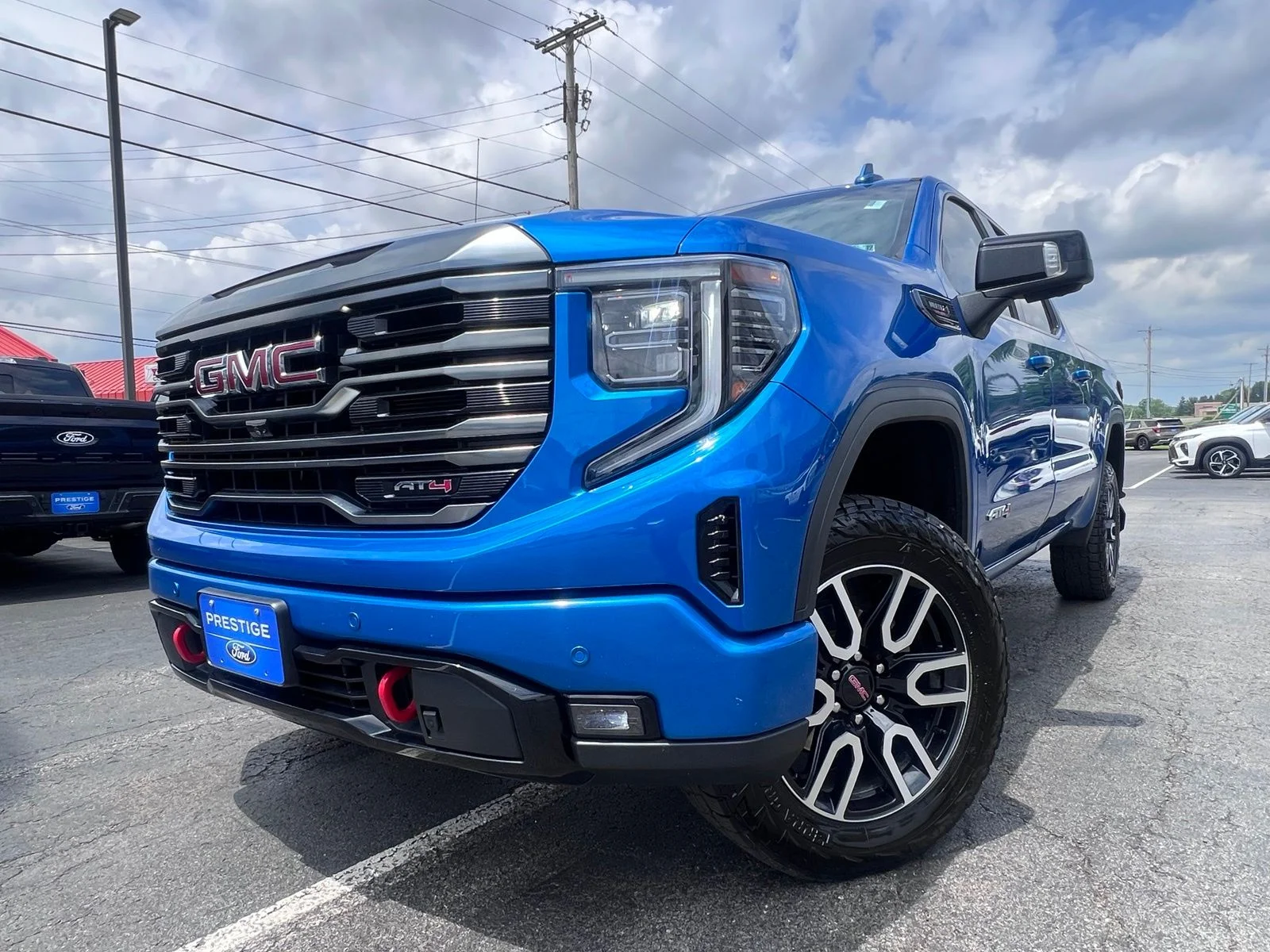 Used 2024 Blue Metallic GMC AT4 image 14