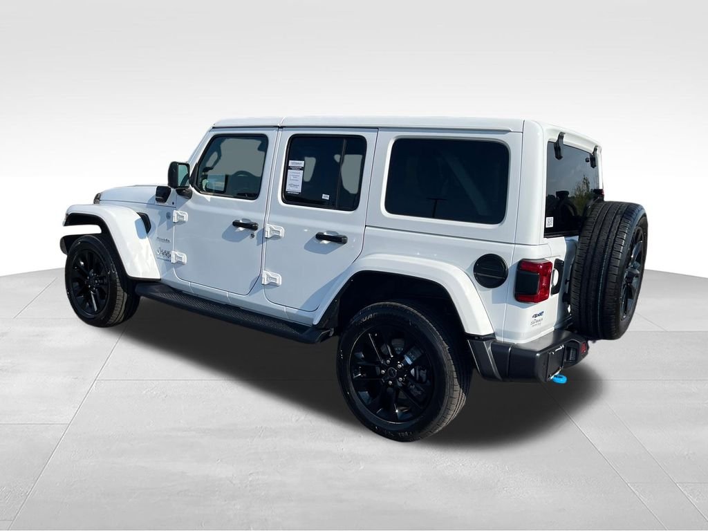 Used 2024 White Jeep Sahara 4xe image 3
