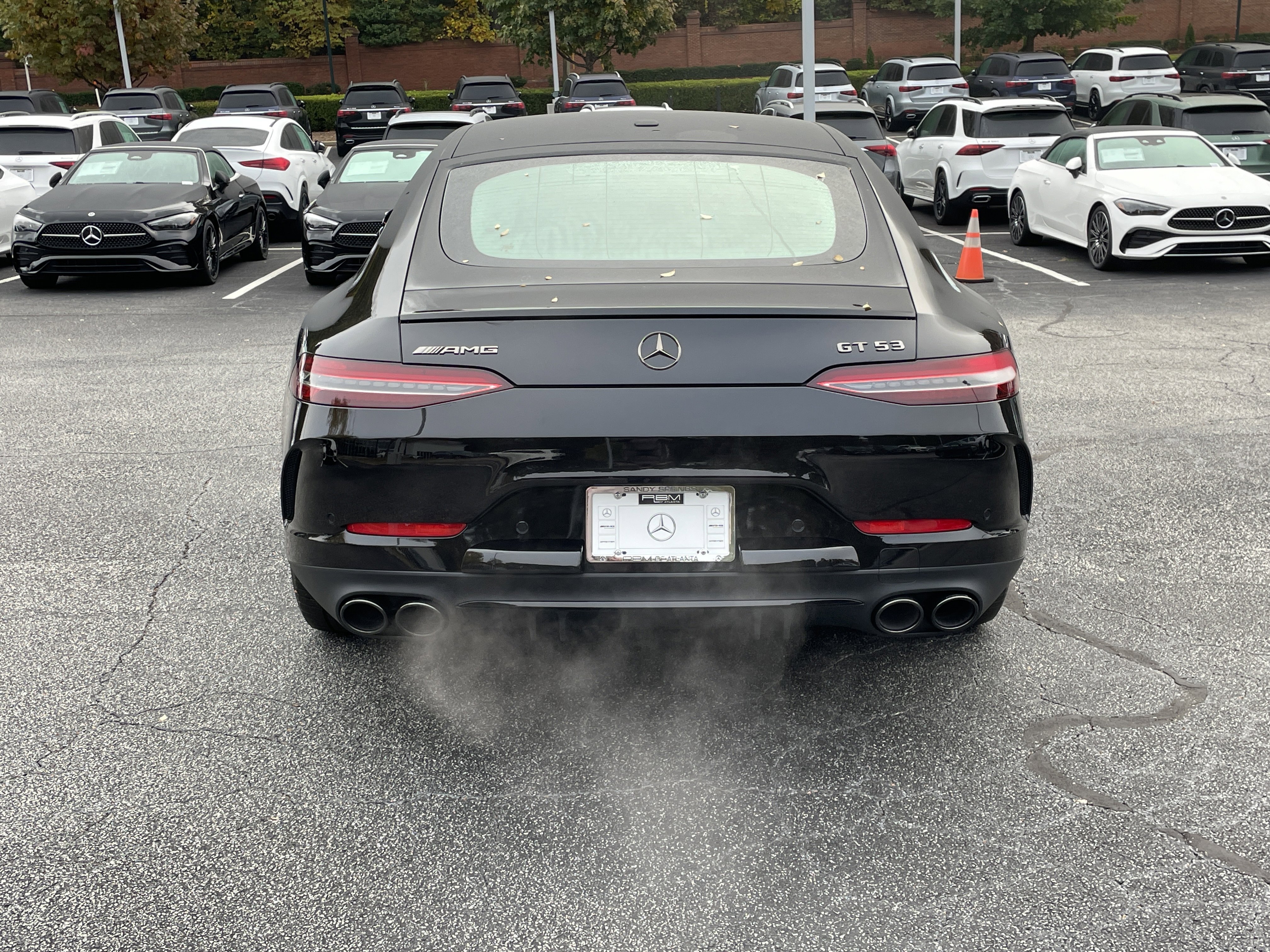 New 2026 Obsidian Black Metallic Mercedes-Benz AMG® GT 53 4-Door Coupe image 7
