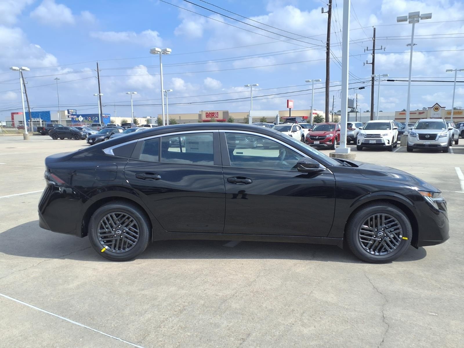 2026 Nissan Sentra SV Black at Robbins Nissan