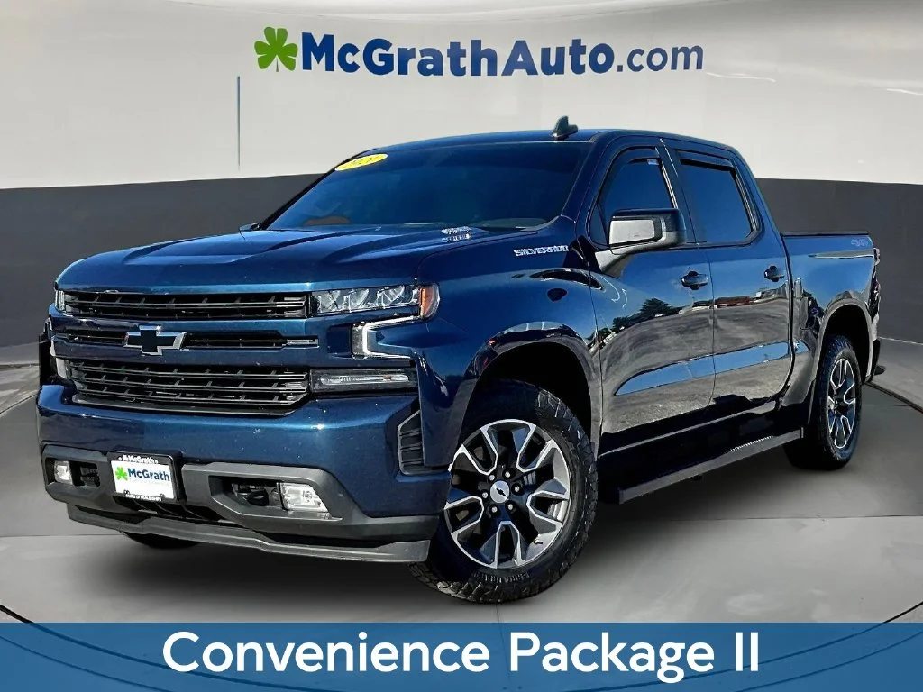 Certified Used 2021 Blue Chevrolet RST image 3