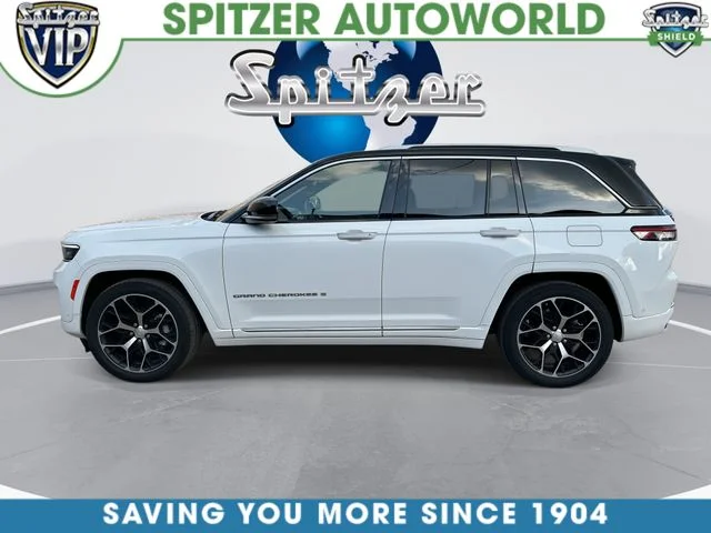Used 2023 White Jeep Summit Reserve image 4