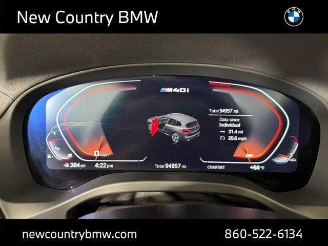 Used 2021 Sunstone metallic BMW M40i image 26