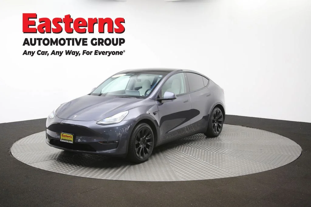 Used 2021 Gray Tesla Long Range image 50