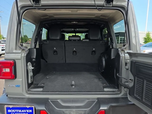 Used 2022 Gray Jeep Unlimited Sahara 4xe image 13
