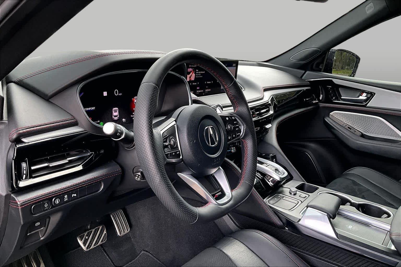 Used 2024 Liquid Carbon Metallic Acura w/A-Spec Package image 18