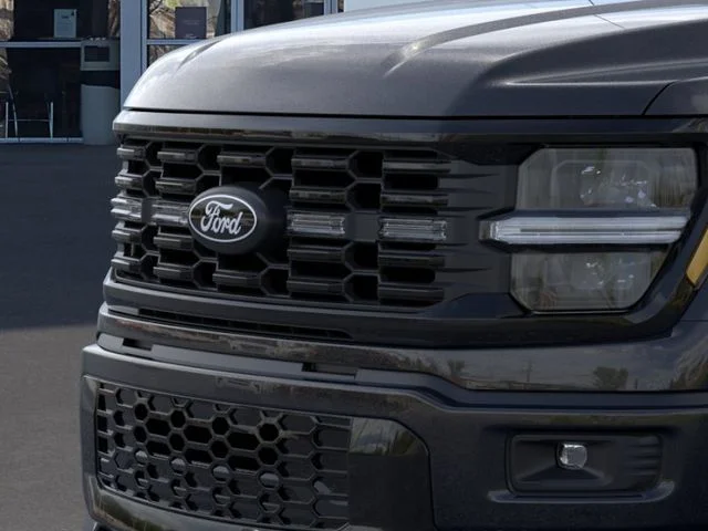 New 2025 Agate Black Metallic Ford STX image 17