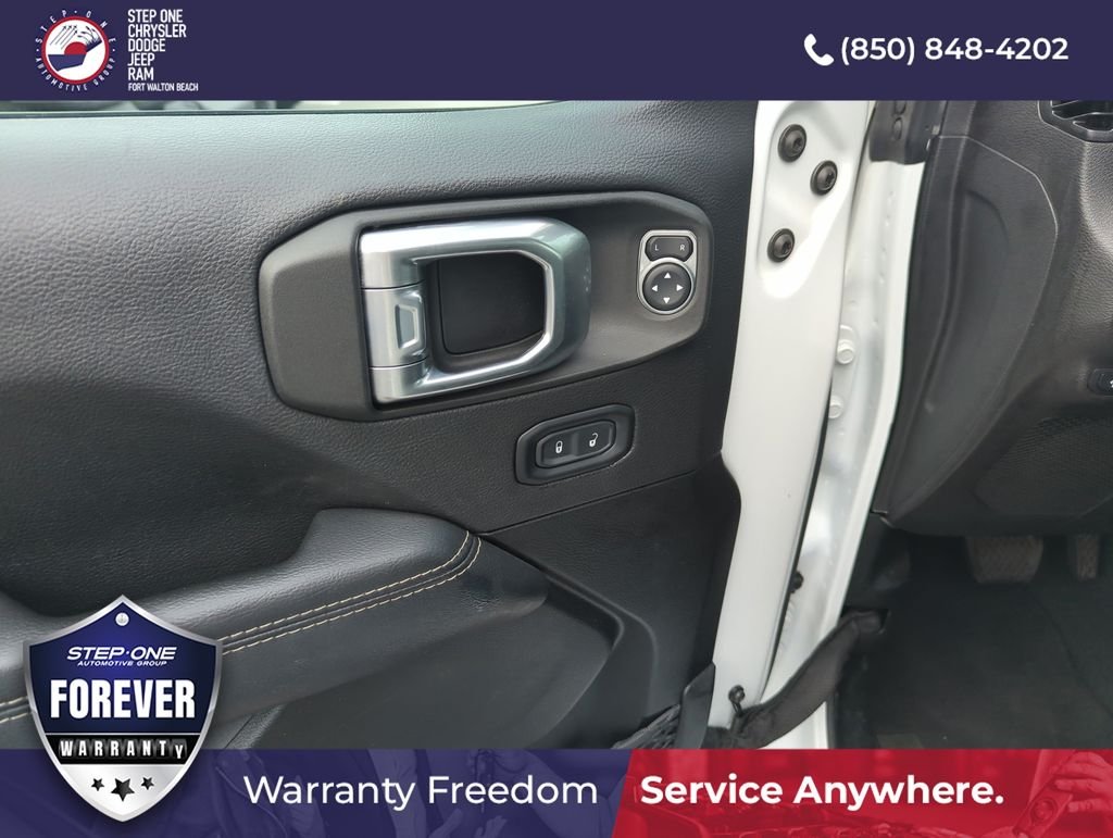 Used 2022 White Jeep Unlimited Sahara 4xe image 18