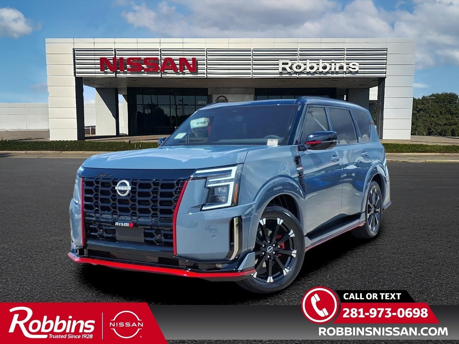2026 Nissan Armada NISMO® Gray at Robbins Nissan