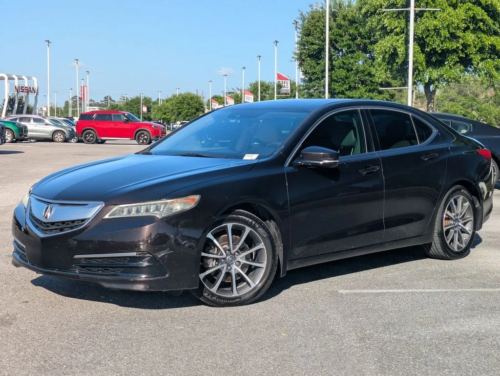 Used 2015 Black Acura V6 Tech image 1
