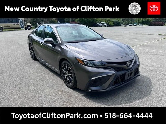 Used 2021 Gray Toyota SE image 1
